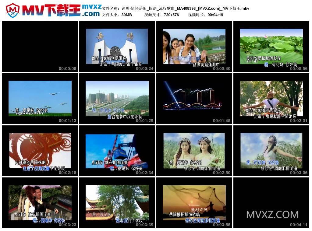 谭圳-情怀岳阳_国语_流行歌曲_MA408398